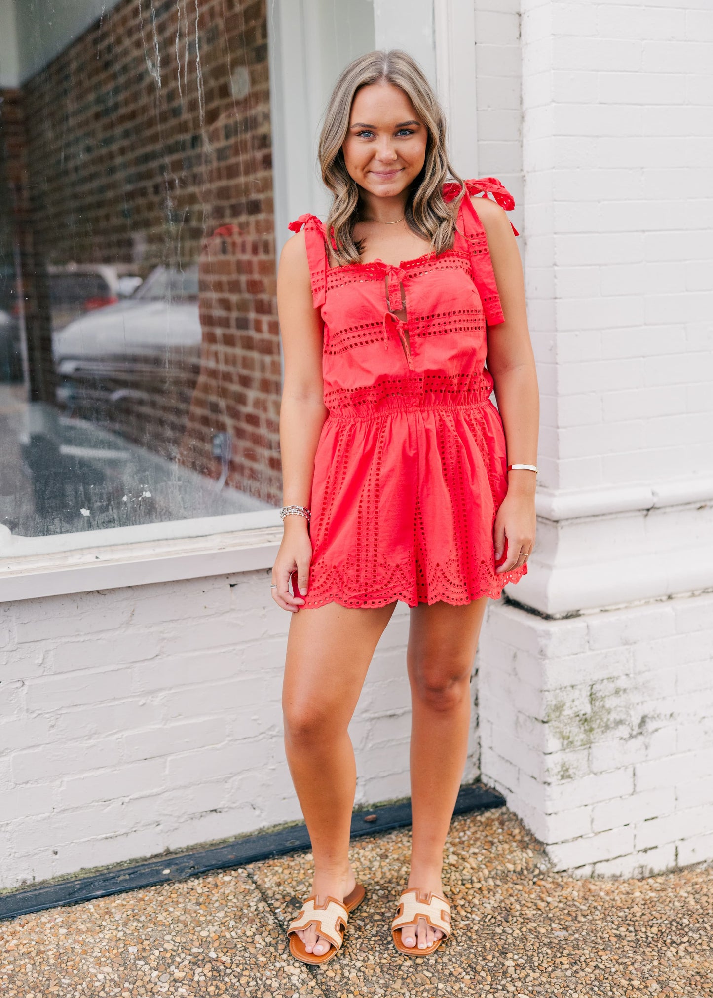 Scallop Romper